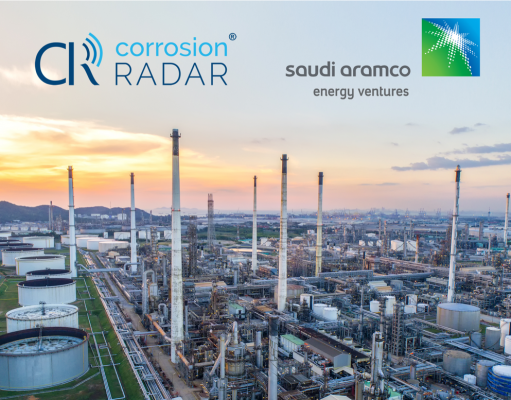 Low Carbon Buildings | Saudi Aramco Energy Ventures invests in CorrosionRADAR predictive corrosion monitoring solution