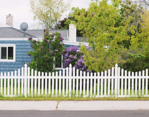 recycled plastic fencing