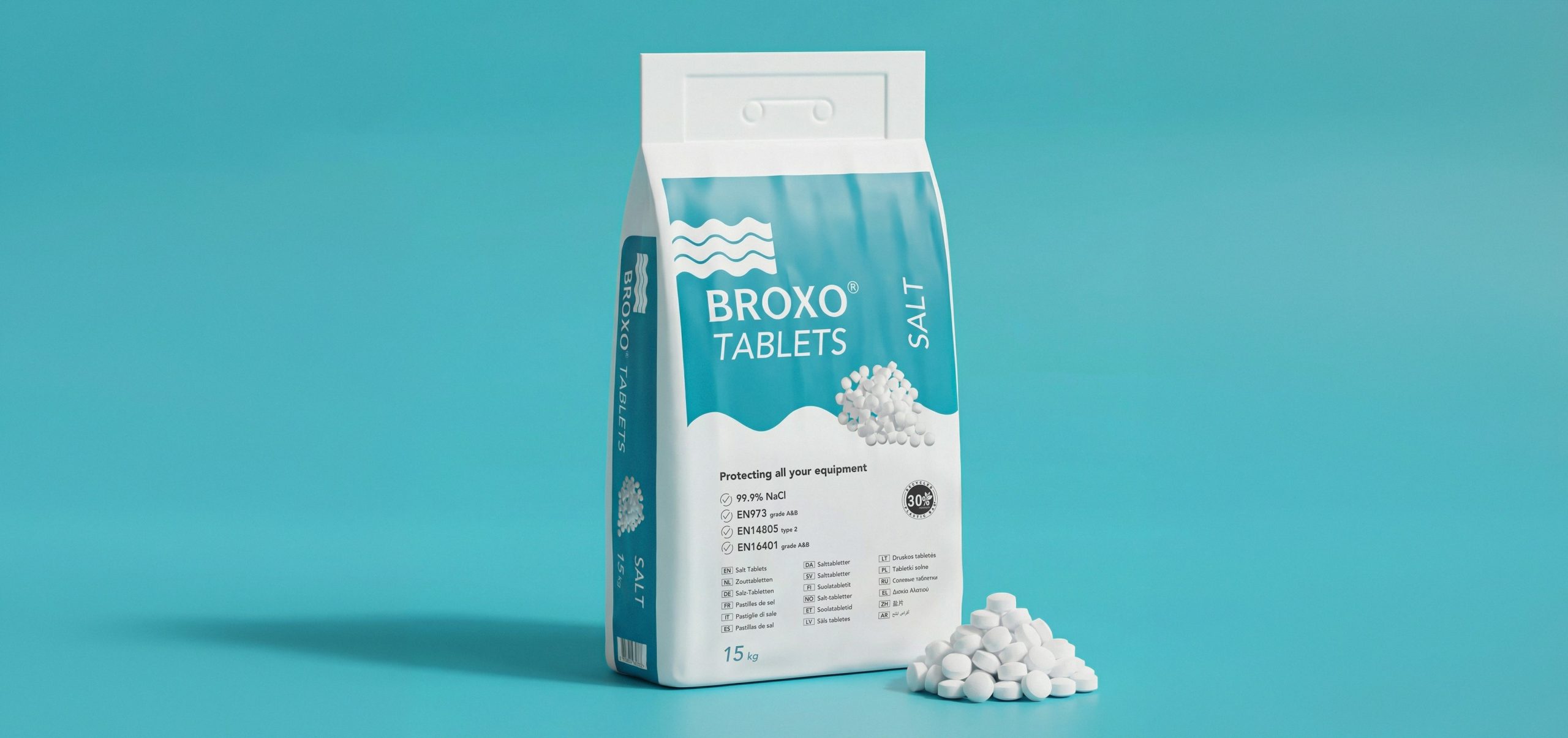 Low Carbon Buildings | BROXO Updates Its Brand Identity After More Than a Century in Water Treatment Salt