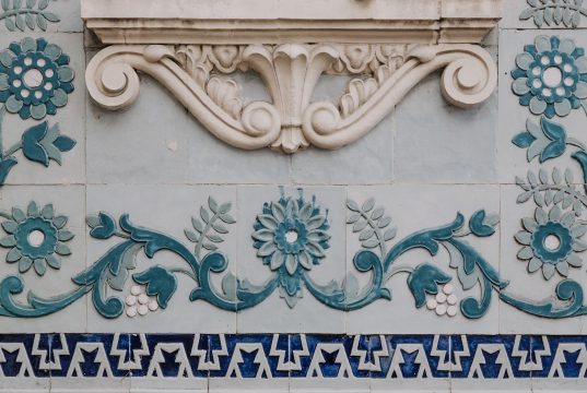 bespoke ceramic façade tiles