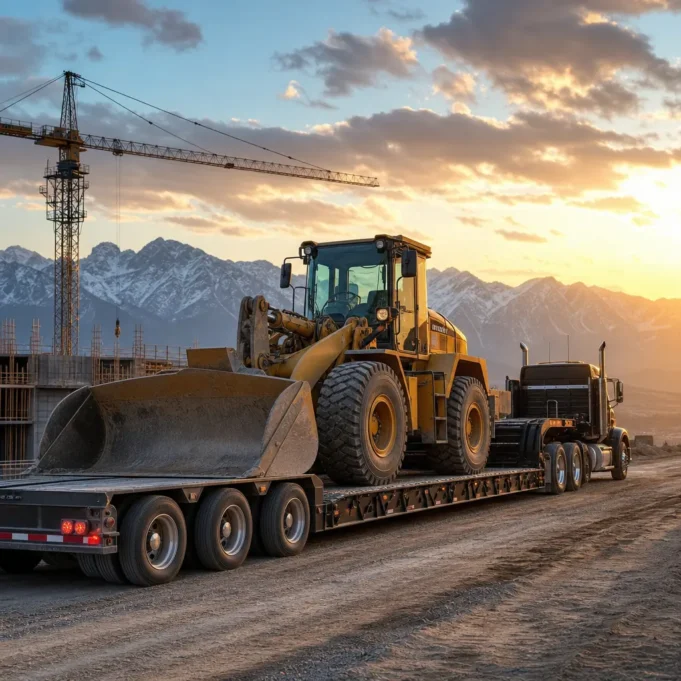 heavy equipment transport