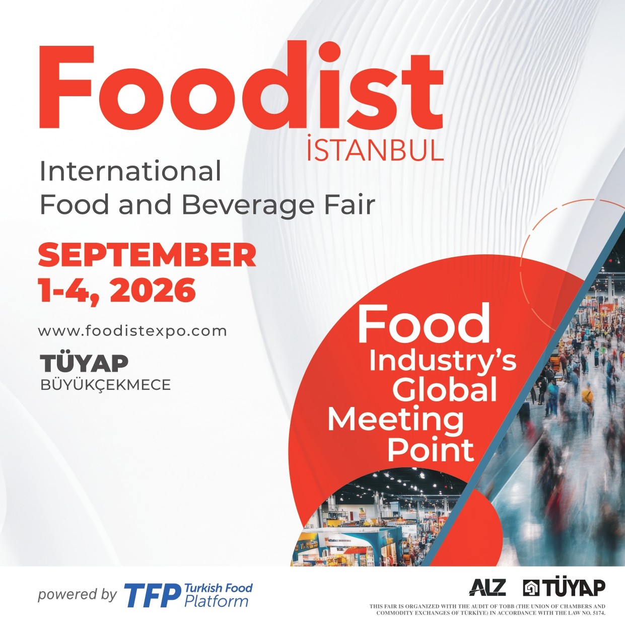 Low Carbon Buildings | Tüyap to Open Foodist İstanbul to the World in September Low Carbon Buildings | Tüyap to Open Foodist İstanbul to the World in September