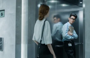 Why Accessibility Should Be Built Into Commercial Spaces From The Start Lift in a commercial office building