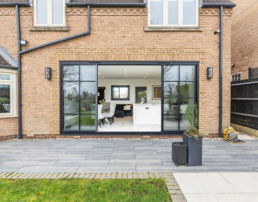 Architect-designed house extension