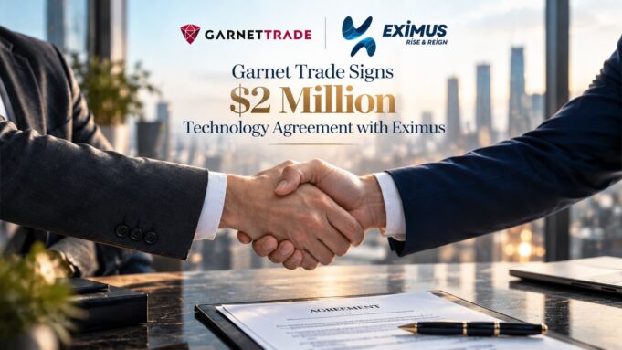 Strategic $2 Million Eximus Alliance Anchors Garnet Trade's Digital Roadmap Garnet Trade and Eximus technology agreement announcement: Strategic $2 Million Eximus Alliance Anchors Garnet Trade's Digital Roadmap